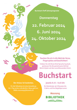 Buchstart-Flyer Jahrespgrogramm